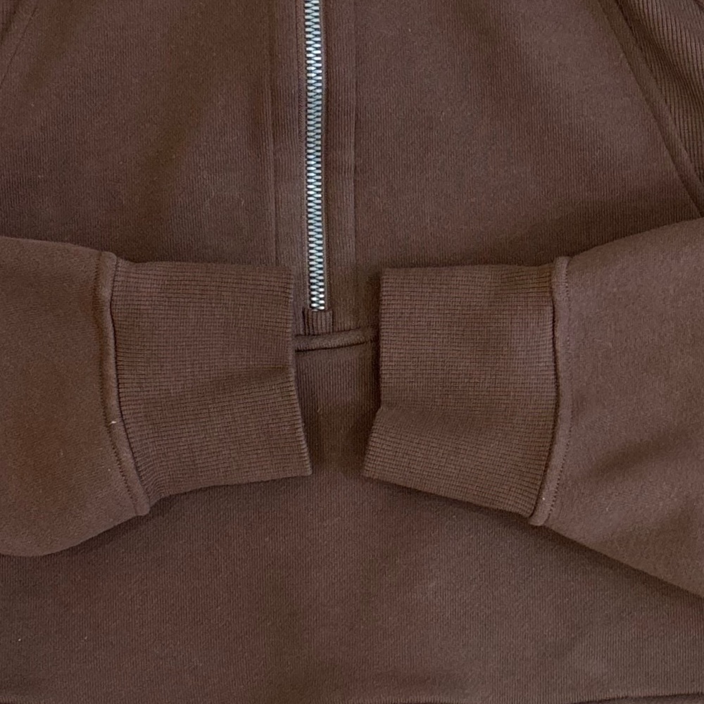 Lululemon Scuba Oversized Half Zip Hoodie Size XS/S In Java - Picture 5 of 8